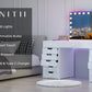 Eva-RGB Vanity Desk & Hollywood Glow Mirror