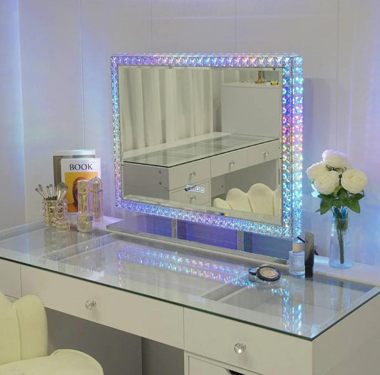 Diamond Vanity Mirror - Decor Luxury