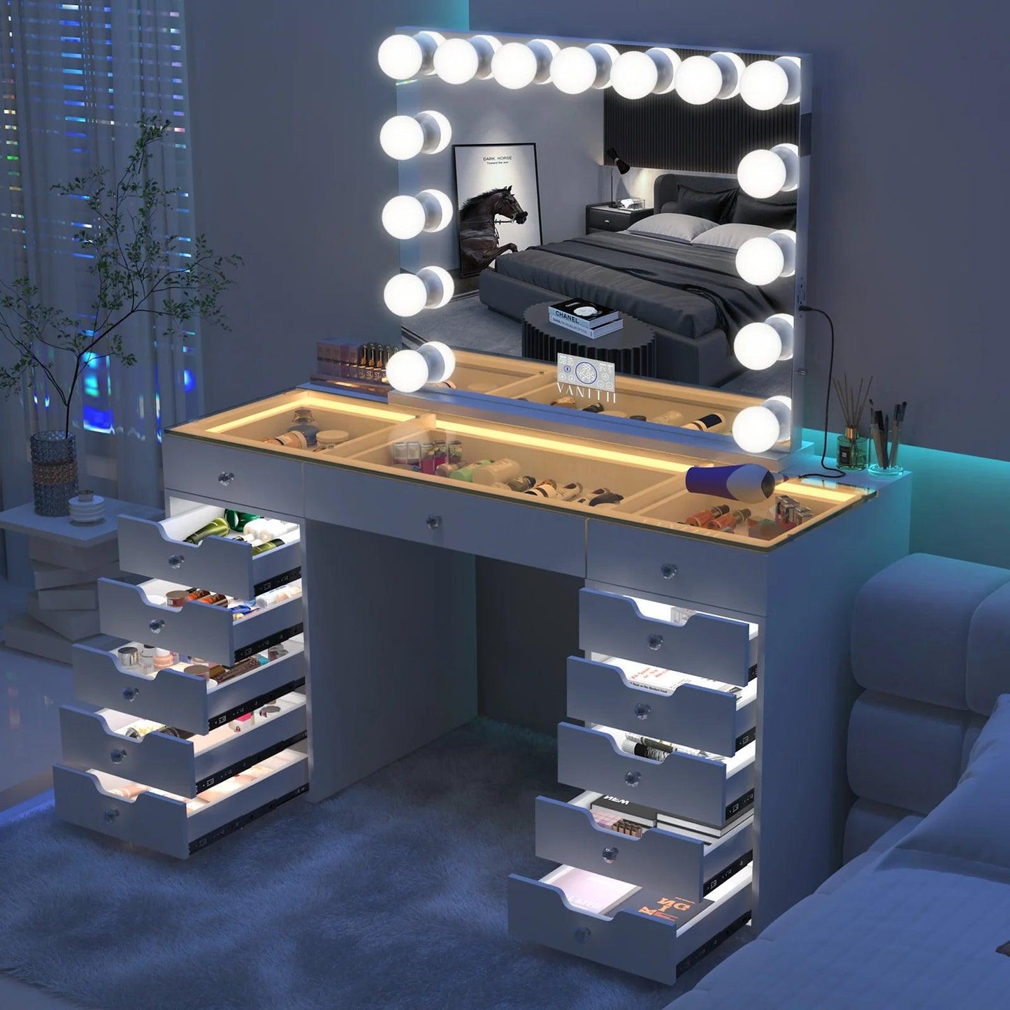 Eva Vanity Led pro Bluetooth Speaker - Decor Luxury