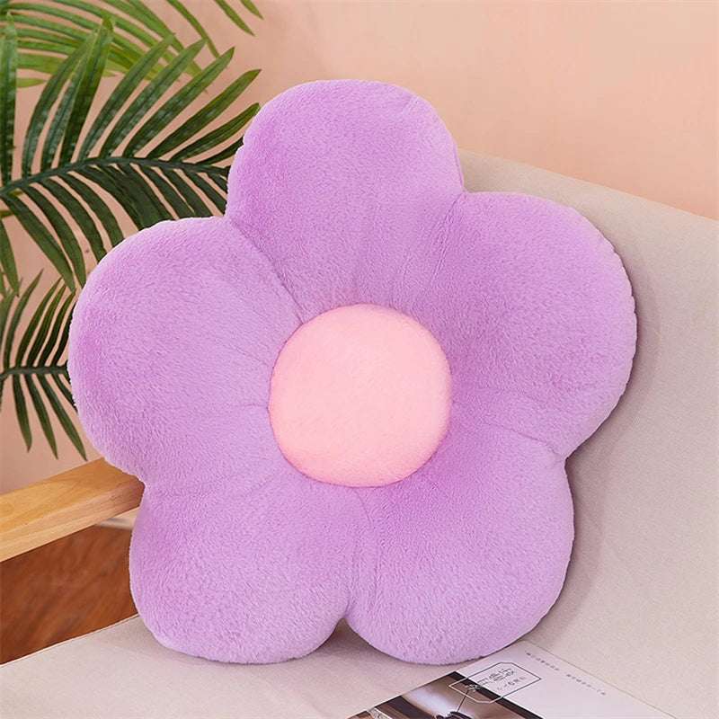 Stuffed Petal Flower Cushion Girly Room Decor