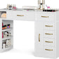 Table Nail Station , Glass Top Nail.