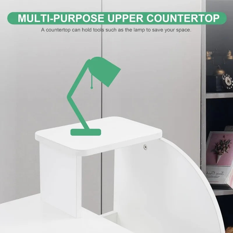 Nail Salon, Makeup Stand, Nail Salon Workstation.