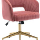 Velvet Chair Accent Armchair Upholstered Modern Tufted Chairs with Gold