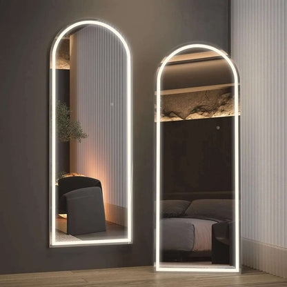 Full Length Mirror with LED Lights, LED Floor Mirror