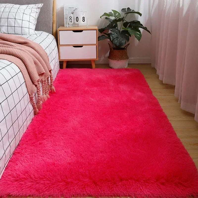 Plush Carpet Silicone Non Slip Carpet