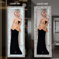 Full-Length with Lights and Crystal Crush Diamond.