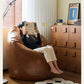 Little Four Reclining Ins Leather Creative Bean Bag Sofa