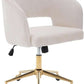 Velvet Chair Accent Armchair Upholstered Modern Tufted Chairs with Gold