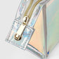 Cosmetic Bag Clear Makeup Waterproof Zipper