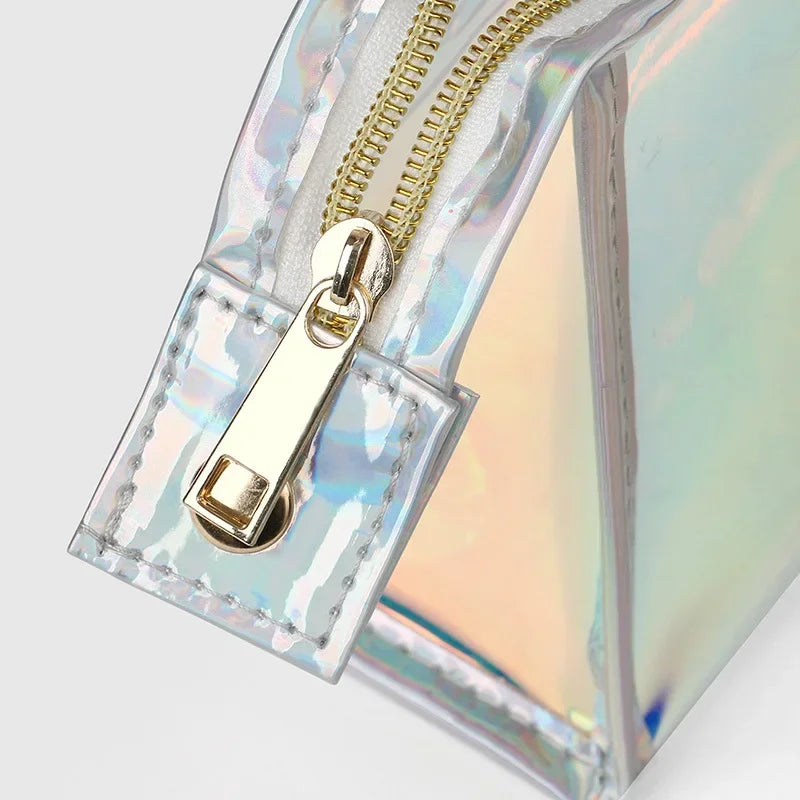 Cosmetic Bag Clear Makeup Waterproof Zipper