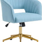 Velvet Chair Accent Armchair Upholstered Modern Tufted Chairs with Gold