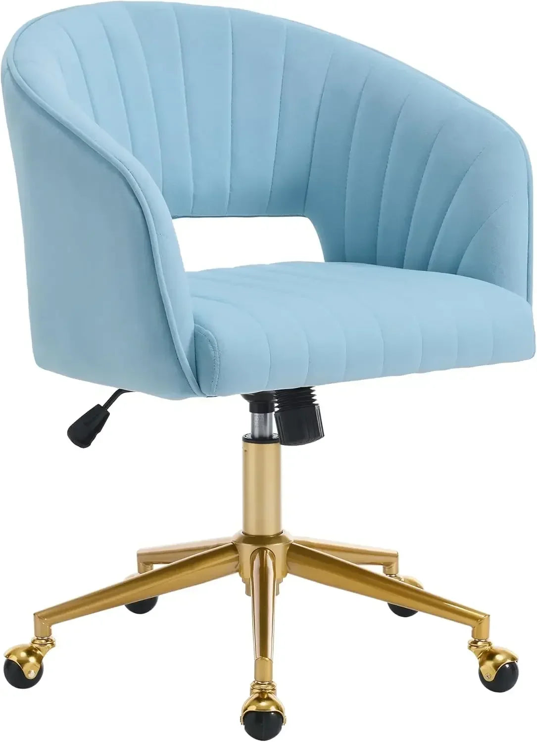 Velvet Chair Accent Armchair Upholstered Modern Tufted Chairs with Gold