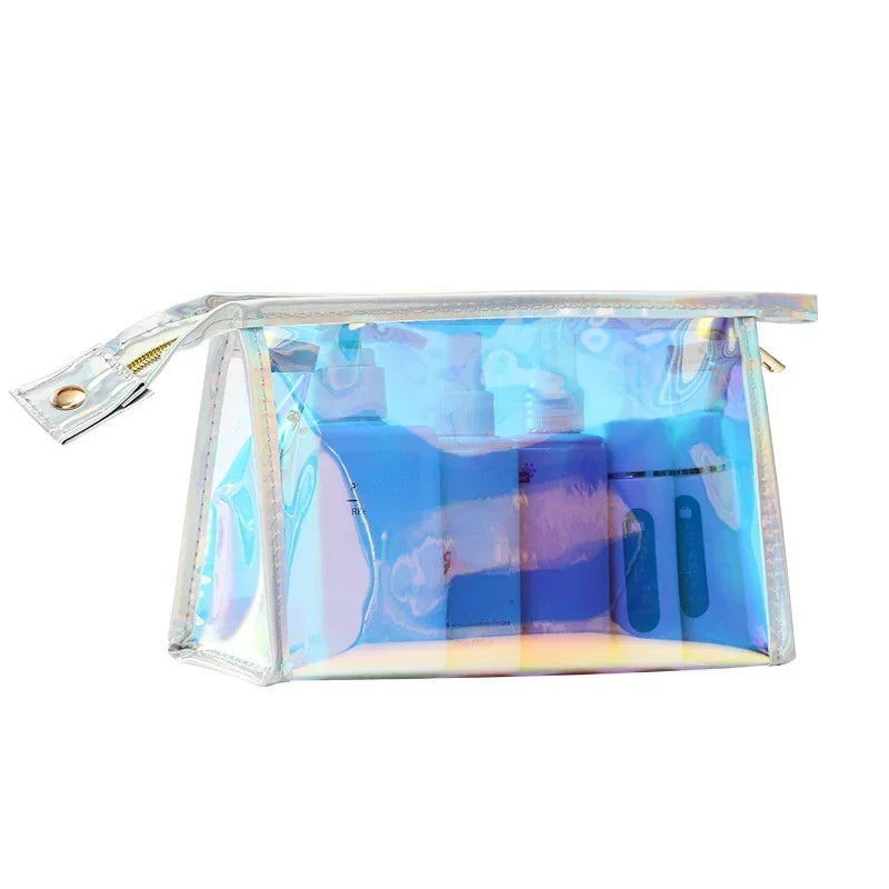 Cosmetic Bag Clear Makeup Waterproof Zipper