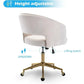 Velvet Chair Accent Armchair Upholstered Modern Tufted Chairs with Gold