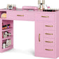 Table Nail Station , Glass Top Nail.