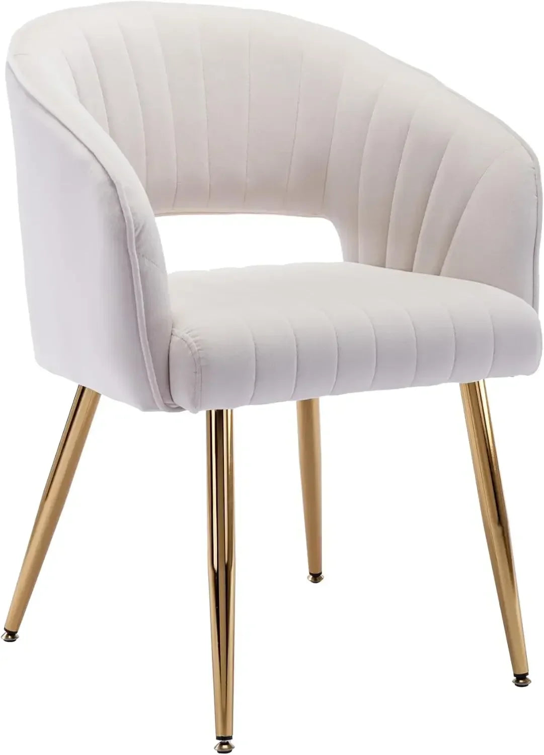 Velvet Chair Accent Armchair Upholstered Modern Tufted Chairs with Gold