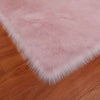 Soft Sheepskin Bedroom Carpet White Rugs Bed  Room