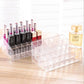 Stand Makeup Lip Gloss Holder Transparent Cosmetic Storage