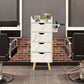 Station Organizer Equipment with 2 Hair Dryer Holders and 4 Drawers for Spa