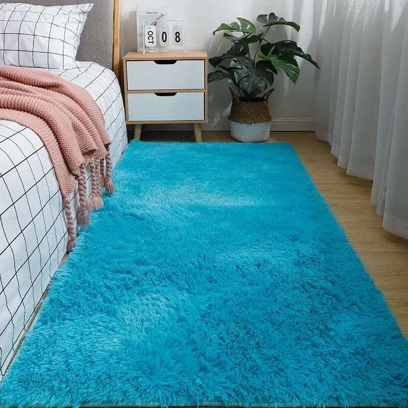 Plush Carpet Silicone Non Slip Carpet