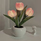 Tulip Table Lamp LED Lamp Simulation Flower