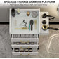 Beauty Salon Storage Trolley Cart,Salon Styling Station Cabinet.