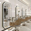 Mirror Station Styling Salon ,mirror  With Led Light