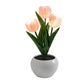 Tulip Table Lamp LED Lamp Simulation Flower