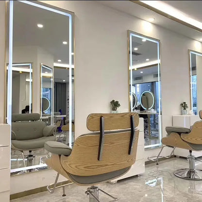 Mirror Station Styling Salon ,mirror  With Led Light