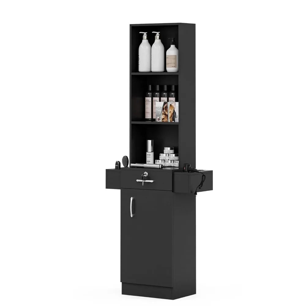 Salon Storage Station,Hair Salon Station,Salon Trolley for Hair Styling