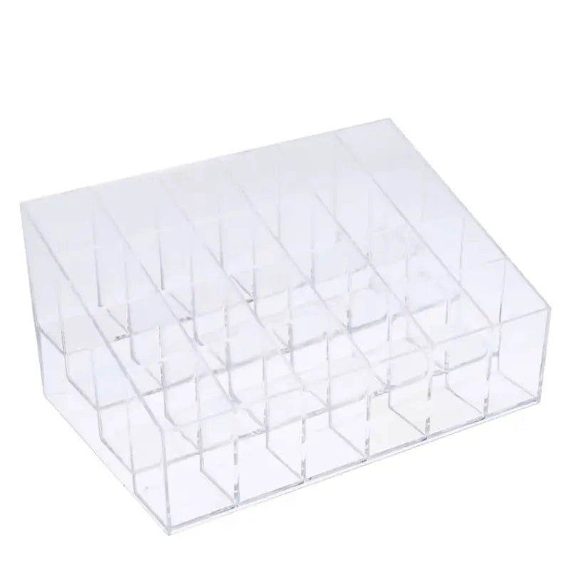 Stand Makeup Lip Gloss Holder Transparent Cosmetic Storage