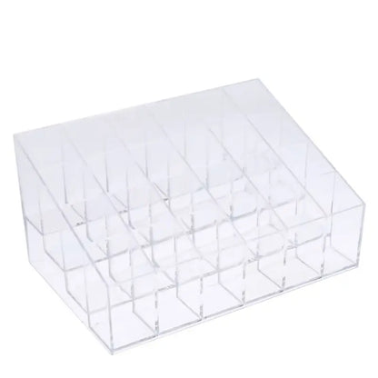 Stand Makeup Lip Gloss Holder Transparent Cosmetic Storage