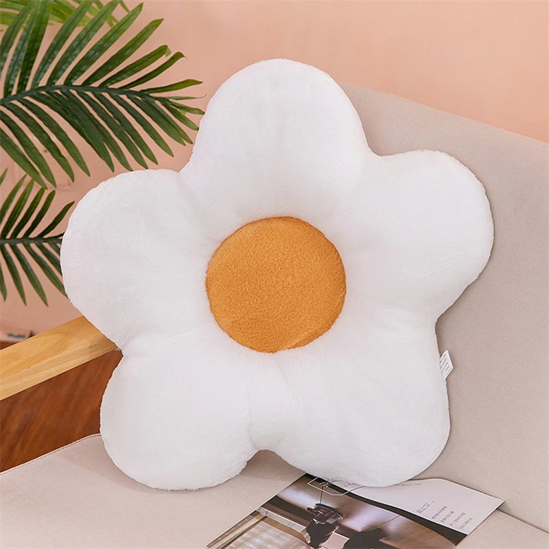 Stuffed Petal Flower Cushion Girly Room Decor
