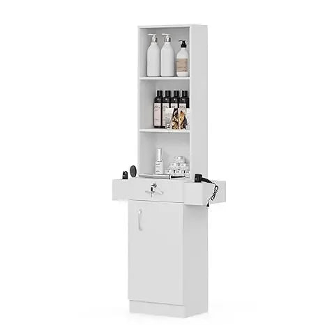 Salon Storage Station,Hair Salon Station,Salon Trolley for Hair Styling