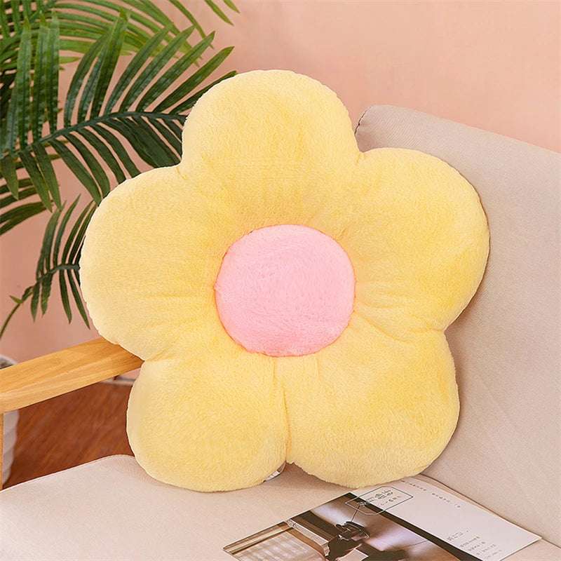 Stuffed Petal Flower Cushion Girly Room Decor