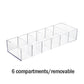 Clear Acrylic Makeup Jewelry and Cosmetic Storage Box for Vanity