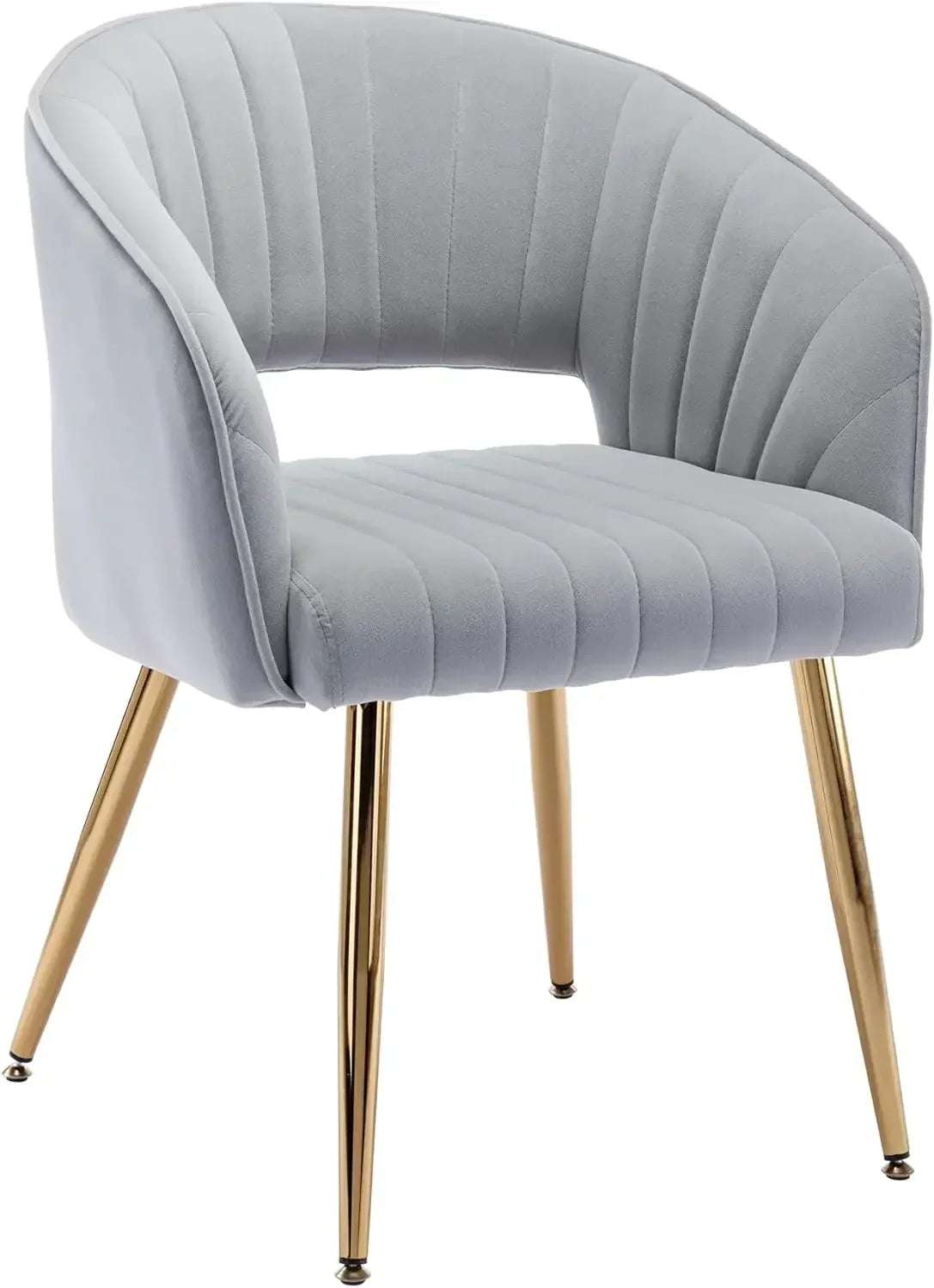Velvet Chair Accent Armchair Upholstered Modern Tufted Chairs with Gold