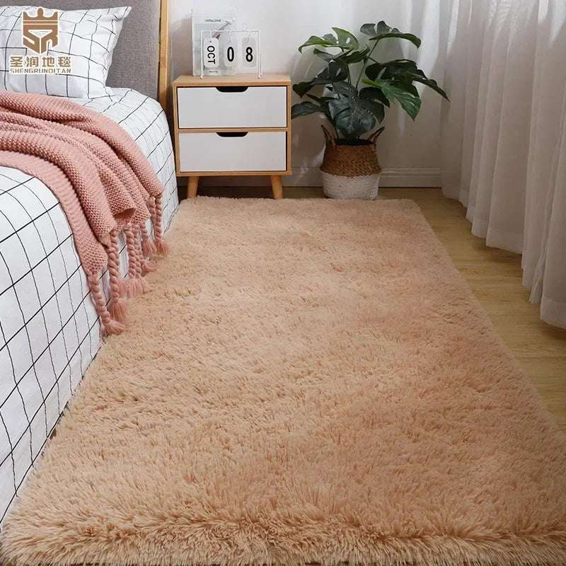 Plush Carpet Silicone Non Slip Carpet