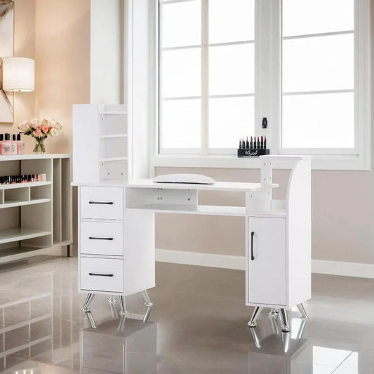 Nail Salon, Makeup Stand, Nail Salon Workstation.