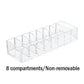 Clear Acrylic Makeup Jewelry and Cosmetic Storage Box for Vanity