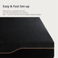Cooling Gel Memory Foam Mattress for Back Pain, Made in USA & CertiPUR-US Certified