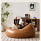 Little Four Reclining Ins Leather Creative Bean Bag Sofa
