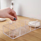 Clear Acrylic Makeup Jewelry and Cosmetic Storage Box for Vanity