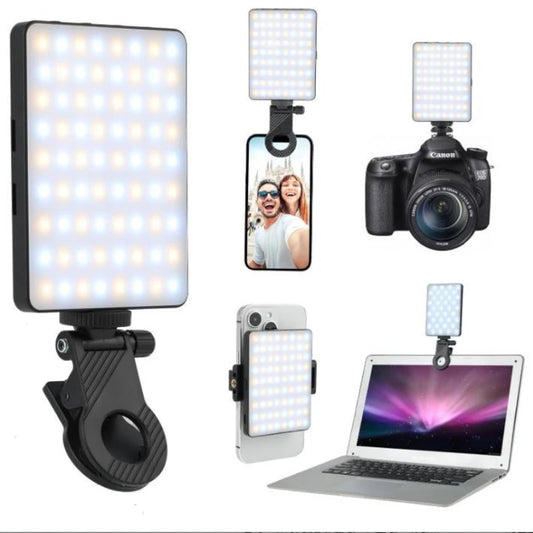 Phone Clip Fill Light RGB Flash Selfie