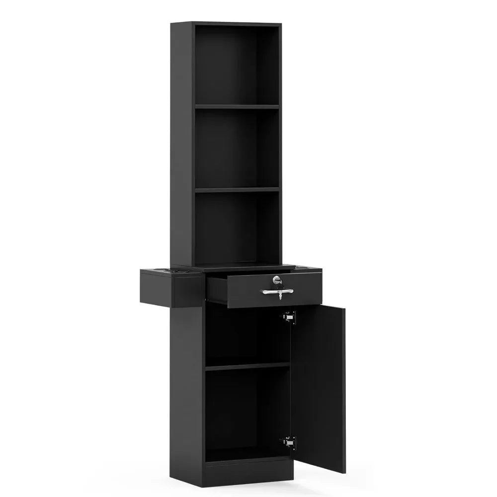 Salon Storage Station,Hair Salon Station,Salon Trolley for Hair Styling